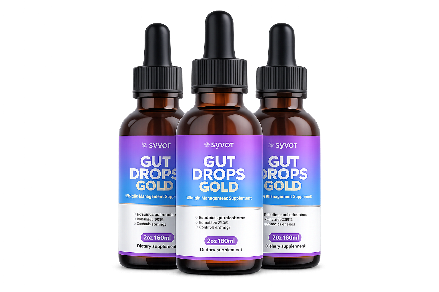 GutDrops Gold - 3 Bottles